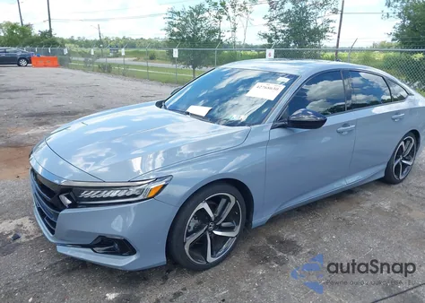 2022 Honda Accord Sport 2.0T from USA, damaged, VIN 1HGCV2F38NA015778